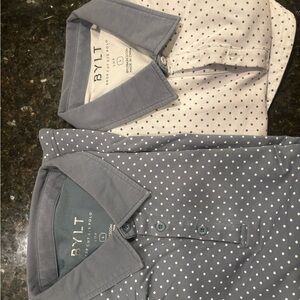 Bylt Lux Polo Golf Shirts size Large